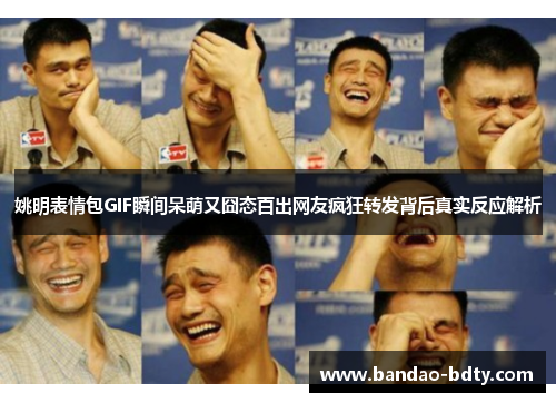 姚明表情包GIF瞬间呆萌又囧态百出网友疯狂转发背后真实反应解析